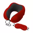 Дорожна подушка з маскою з логотипом