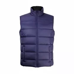 Жилет під брендування синій стьобаний