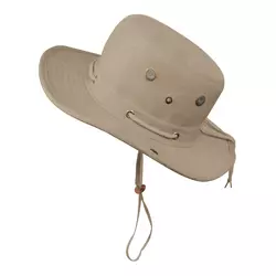 Панама брендована бежова