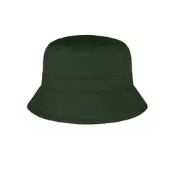 Панама с логотипом зелена