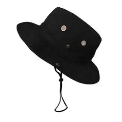 Панама з бавовни з вишивкою