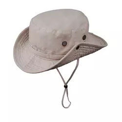 Панама з логотипом беж