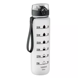 Мотивационная бутылка ISFORDEN MARK біла з логотипом