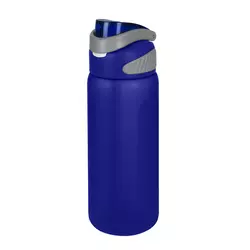 Спортивна пляшка 1 літр з логотипом синя