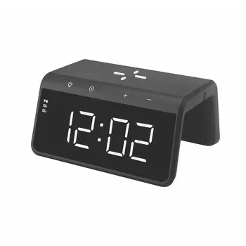 Часы с беспроводной зарядкой Wake Up, TEG