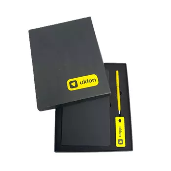 Подарунковий набір "Бізнес". Чорний+