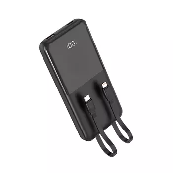 Повербанк 10 000 mAh із вбудованим кабелем (USB-C + Lightning) (USB QC4.0 + USB-C PD22.5W)