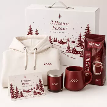 Корпоративний подарунковий набір COZY MOMENTS