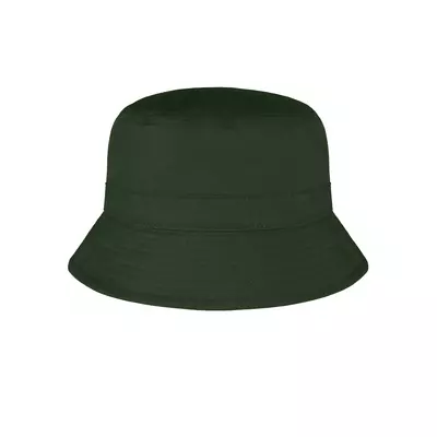 Панама с логотипом зелена