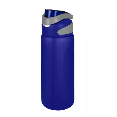 Спортивна пляшка 1 літр з логотипом синя