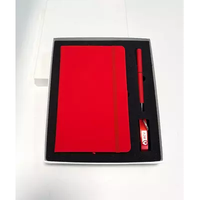 Набір червоний в коробці з ложементом