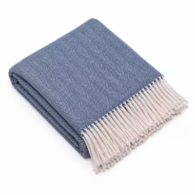 Бавовняний плед Tweed 140 × 200 см під брендування