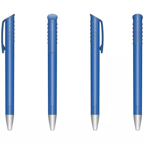 Ручка пластикова поворотна Top Spin Frozen, Ritter Pen 6