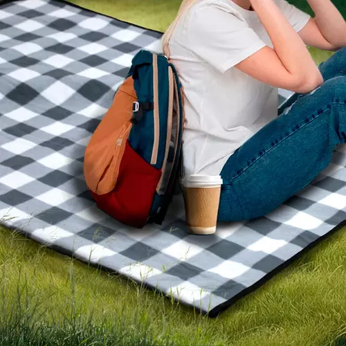 Плед флисовый двухсторонний Soft Me Picnic 7