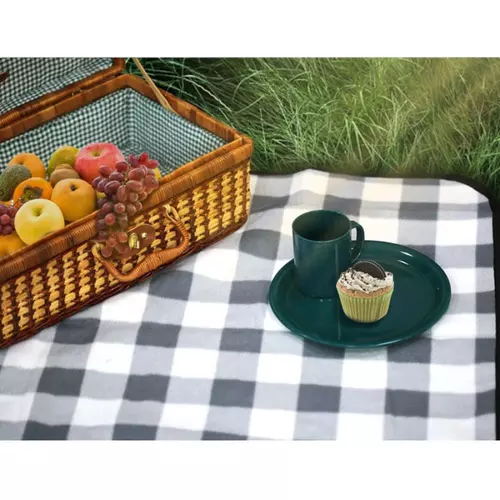 Плед флисовый двухсторонний Soft Me Picnic 8