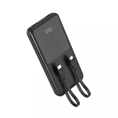 Повербанк 10 000 mAh із вбудованим кабелем (USB-C + Lightning) (USB QC4.0 + USB-C PD22.5W) Darlings