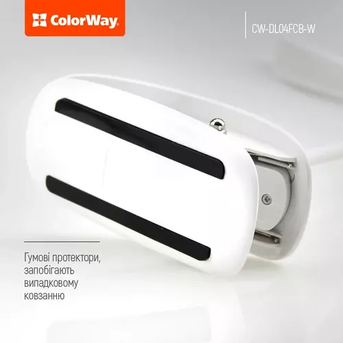 Настольная гибкая LED-лампа с клипсой и встроенным аккумулятором 6