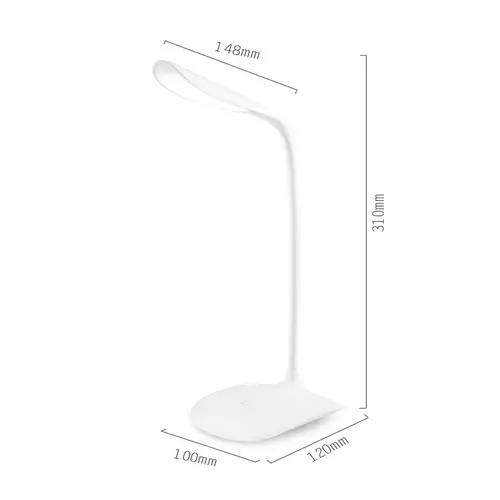 Настольная гибкая LED-лампа со встроенным аккумулятором 6