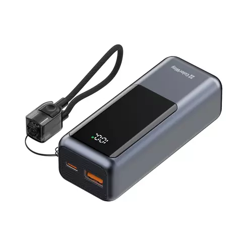 Повербанк 10 000 mAh із LED-дисплеєм та кабелем (USB-C + USB-A) (USB QC4.0 + USB-C PD22.5W) 2