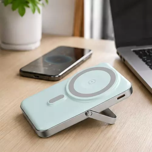 Повербанк 3 в 1 з бездротовою зарядкою, 10000 mAh 4