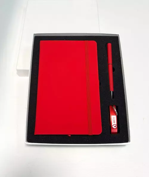 Подарунковий набір "Бізнес". Червоний. Darlings